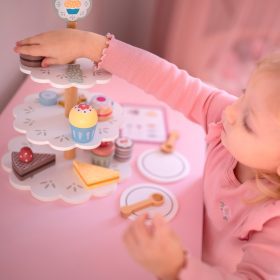 TOOKY-TOY-Sweets-Platter-Wooden-Stand-Cupcakes-Cakes-2