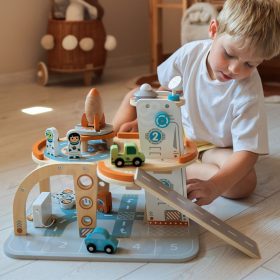 TOOKY-TOY-Wooden-Space-Parking-Space-Station-3