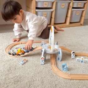 TOOKY-TOY-Wooden-Space-Train-Track-Set-3