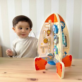 Tooky-Toy-Large-Wooden-Educational-Toy-Multifunctional-Rocket-1