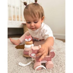 VIGA-PolarB-Set-Fox-Wooden-Pyramid-Fox-for-Pulling-3