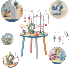 VIGA PolarB Wooden Educational Table Manipulative Montessori Intertwining