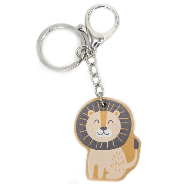 VIGA-PolarB-Wooden-Lion-Keychain VIGA PolarB Wooden Lion Keychain