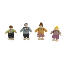 VIGA-Set-of-Wooden-Dolls-with-Cloth-Clothes-4-pcs-2