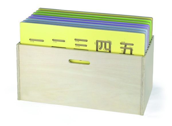 VIGA Wooden Board Organizer Box FSC Certified