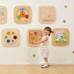 VIGA-Wooden-Manipulative-Board-Sensory-Picture-Puzzle-2