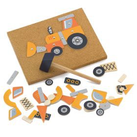 VIGA-Wooden-Nailing-Toy-Construction-Vehicles-45-Pieces-Montessori-2