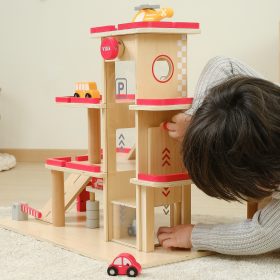 VIGA-Wooden-Parking-for-Cars-with-Elevator-for-4-Cars-and-Helicopter-3