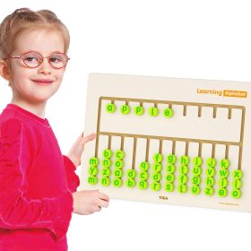 Viga Toys Alphabet Learning Sensory Board