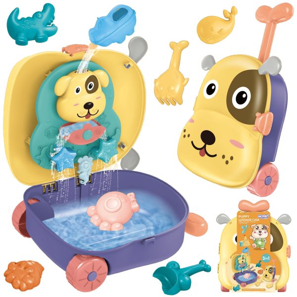 WOOPIE-3-in-1-Sandbox-Set-Suitcase-Dog-Water-Table WOOPIE 3-in-1 Sandbox Set