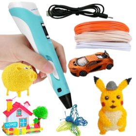 WOOPIE 3D Pen for Kids Set with LED Display - Creative Fun