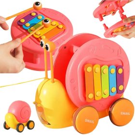 WOOPIE 4-in-1 Pull-Along Snail