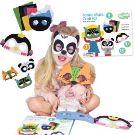 WOOPIE-ARTFUN-Creative-Set-of-Felt-Masks-DIY-4-pcs WOOPIE ART&FUN Creative Set of Felt Masks DIY 4 pcs.