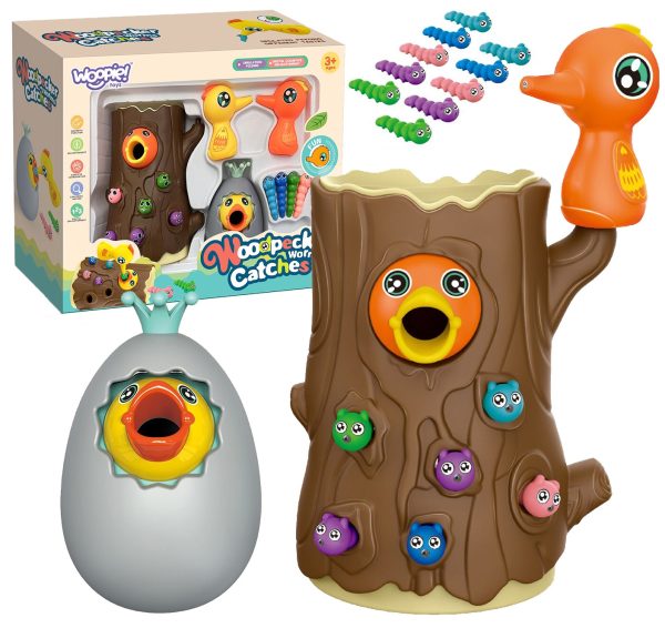 WOOPIE Arcade Game Catch the Bug + Piggy Bank Wanka Get Up Egg