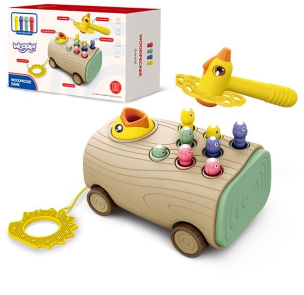 WOOPIE-Arcade-Game-Woodpecker-Bug-Hammer-3in1-Stroller-Puller-for-Babies WOOPIE Arcade Game Woodpecker Bug Hammer 3in1 Stroller Puller for Babies