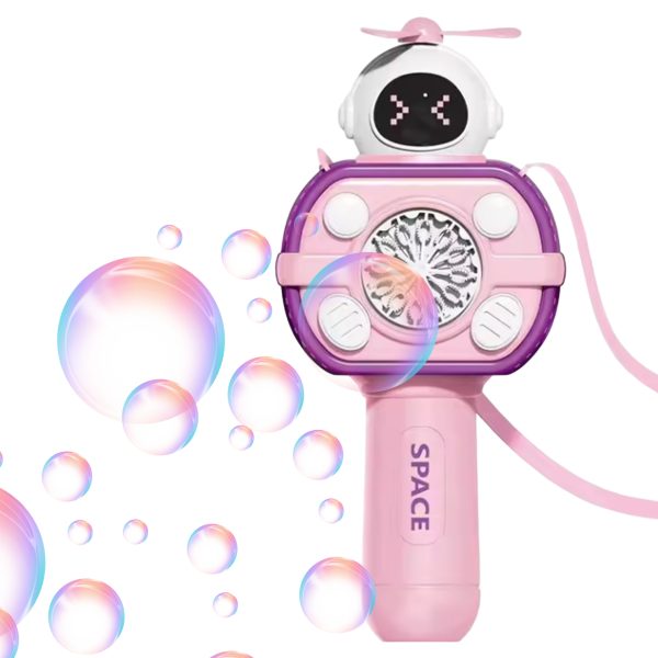 WOOPIE-Astronaut-Bubble-Machine-Pink WOOPIE Astronaut Bubble Machine Pink
