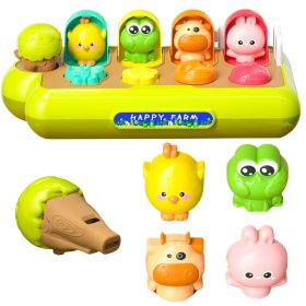 WOOPIE BABY Educational Toy Pop-Up Animals Happy Farm