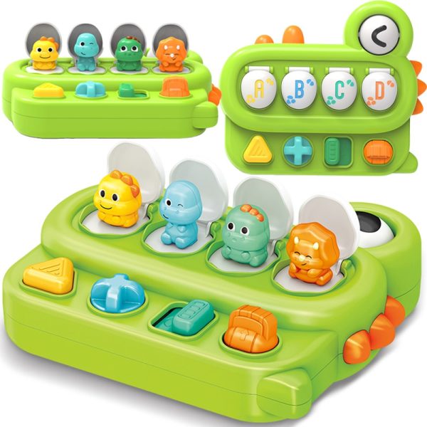 WOOPIE BABY Educational Toy Pop-Up Dinosaurs