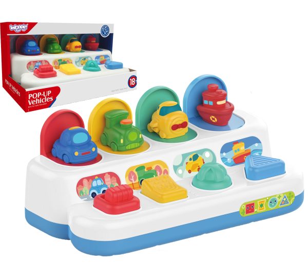 WOOPIE BABY Educational Toy Pop-Up Vehicles