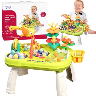 WOOPIE BABY Interactive 8-in-1 Montessori Educational Multi-Table