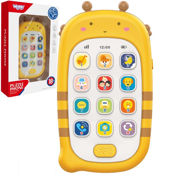 WOOPIE BABY Interactive Phone with Sounds