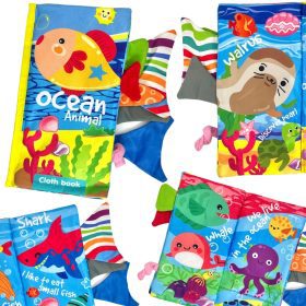 WOOPIE-BABY-Rustling-Fabric-Book-with-Sea-Animal-Tails WOOPIE BABY Rustling Fabric Book with Sea Animal Tails