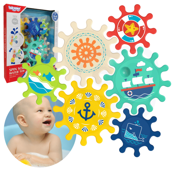 WOOPIE-BABY-Water-Bath-Toy-with-Gears WOOPIE BABY Water Bath Toy with Gears