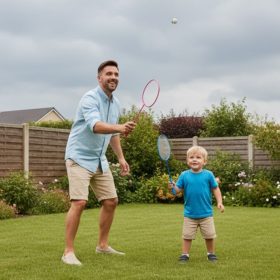 WOOPIE-Babington-Racket-and-Shuttlecock-Set-2-pcs-3