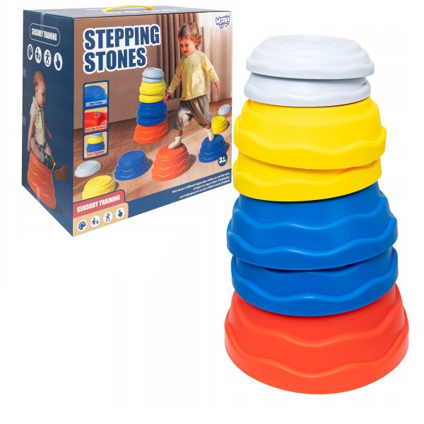 WOOPIE-Balance-Stones-Sensory-Balance-Training-5-pcs WOOPIE Balance Stones Sensory Balance Training 5 pcs