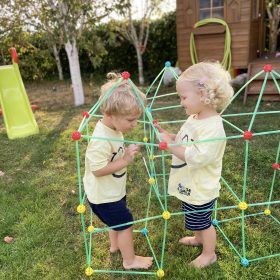 WOOPIE-Big-Blocks-Construction-Tent-Set-Straws-Tubes-128-pcs-2