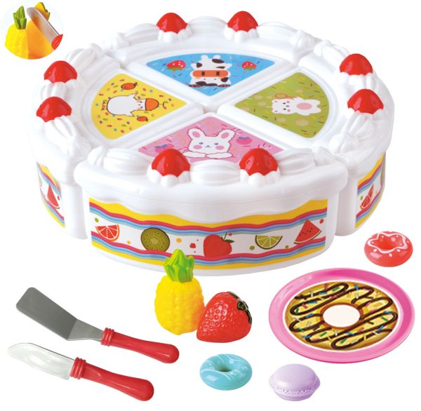 WOOPIE-Birthday-Cake-and-Sliced-Fruit-with-Sweets WOOPIE Birthday Cake and Sliced Fruit with Sweets
