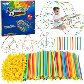 WOOPIE Building Blocks Glowing Straws 400 pcs.