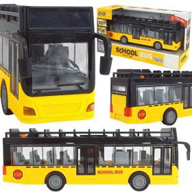 WOOPIE Bus with Lights and Opening Doors