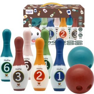 WOOPIE Colorful Bowling for Kids Numbers
