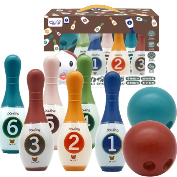WOOPIE-Colorful-Bowling-for-Kids-Numbers WOOPIE Colorful Bowling for Kids Numbers