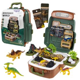 WOOPIE Dinosaur World Suitcase - Educational Dinosaur Explorer Set