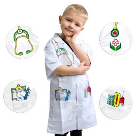 WOOPIE Doctor's Apron Costume for Children up to approx. 120 cm