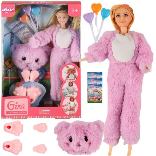 WOOPIE Doll in a Teddy Bear Costume Amusement Park