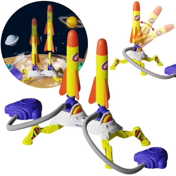 WOOPIE-Double-Foam-Rocket-Launcher-6-pcs WOOPIE Double Foam Rocket Launcher 6 pcs.