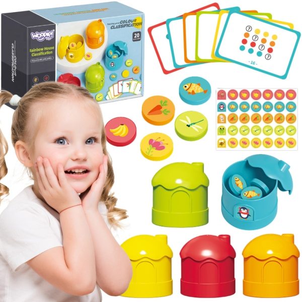 WOOPIE-Educational-Logic-Game-Color-Sorter-Classification WOOPIE Educational Logic Game Color Sorter Classification