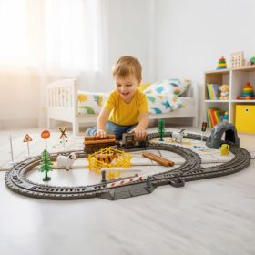 WOOPIE-Electric-Train-Locomotive-Retro-Farm-Track-XL-66-el-2