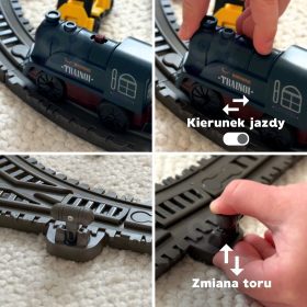 WOOPIE-Electric-Train-Track-Retro-Train-Locomotive-2-Wagons-–-76-piece-Set-3