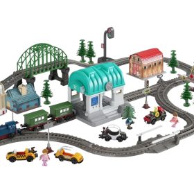 WOOPIE-Electric-Train-Track-XXL-Train-Locomotive-Town-Set-108-pcs-1
