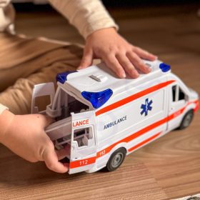 WOOPIE-Emergency-Ambulance-Stretcher-Set-Sound-and-Light-Signals-3