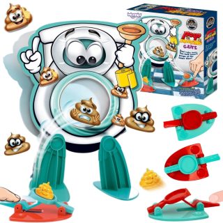 WOOPIE Family Skill Game: Shot Poop in the Toilet