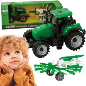 WOOPIE Farm Tractor with Rake