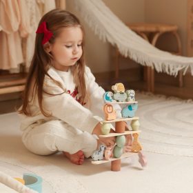 WOOPIE-GREEN-Balancing-Wooden-Animals-Stacking-Puzzle-FSC-3