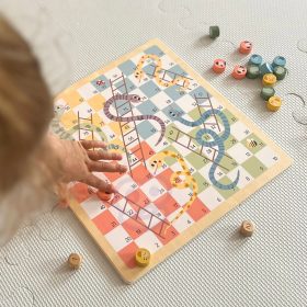 WOOPIE-GREEN-Logic-Board-Games-2-in-1-Ludo-Snakes-and-Ladders-1