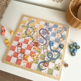 WOOPIE-GREEN-Logic-Board-Games-2-in-1-Ludo-Snakes-and-Ladders-3