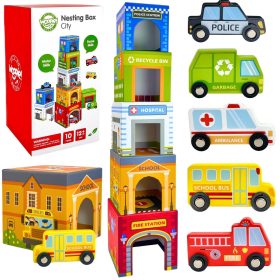 WOOPIE-GREEN-Puzzle-Cubes-City-Vehicles-in-Boxes-Figures-10-pcs WOOPIE GREEN Puzzle Cubes City Vehicles in Boxes + Figures 10 pcs.
